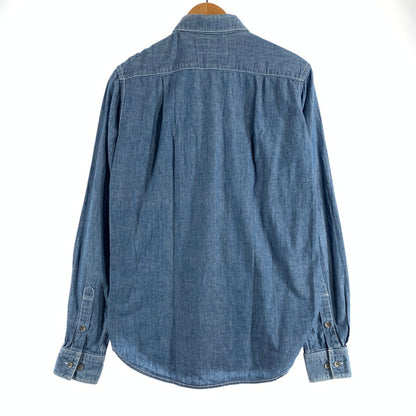 【中古品】【メンズ】 MIHARA YASUHIRO ミハラヤスヒロ 81143180-9 レーヨンシャツ フェイクネクタイ 140-260831-ny-07-fuzh サイズ：48 カラー：ブルー 万代Net店