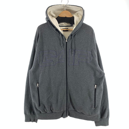 【中古品】【メンズ】 GAP ギャップ 裏サーマルジップパーカー トップス ブランド 145-260923-gm-18-fuzh サイズ：XL カラー：グレー 万代Net店