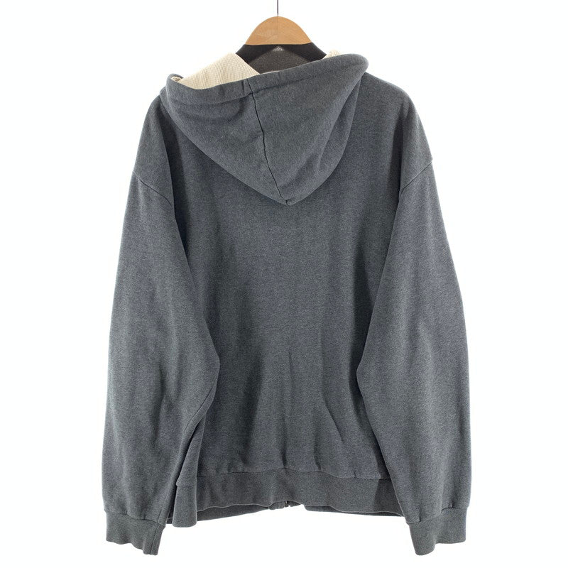 【中古品】【メンズ】 GAP ギャップ 裏サーマルジップパーカー トップス ブランド 145-260923-gm-18-fuzh サイズ：XL カラー：グレー 万代Net店