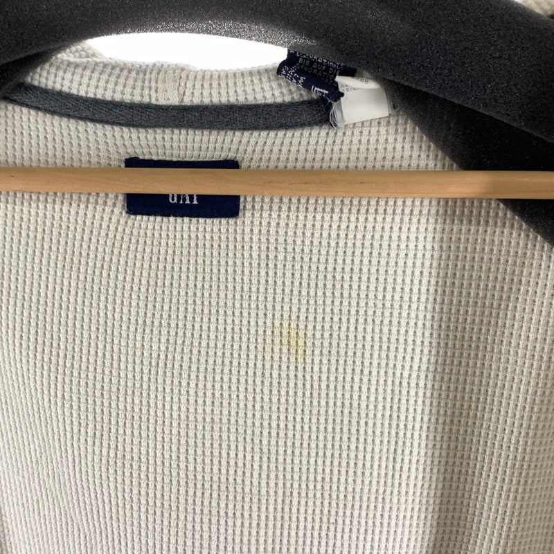 【中古品】【メンズ】 GAP ギャップ 裏サーマルジップパーカー トップス ブランド 145-260923-gm-18-fuzh サイズ：XL カラー：グレー 万代Net店