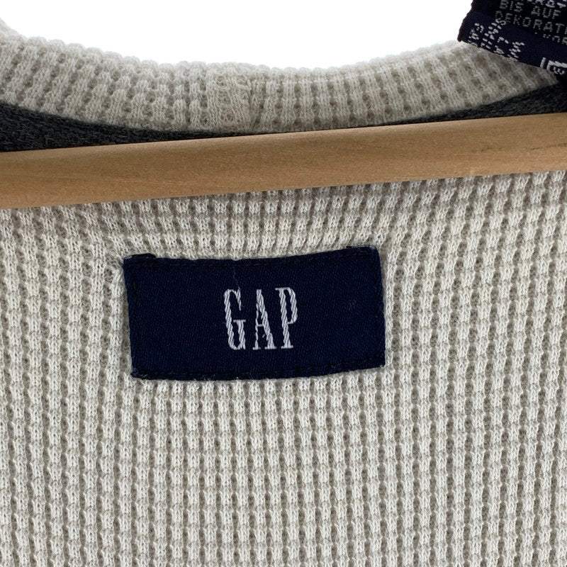 【中古品】【メンズ】 GAP ギャップ 裏サーマルジップパーカー トップス ブランド 145-260923-gm-18-fuzh サイズ：XL カラー：グレー 万代Net店