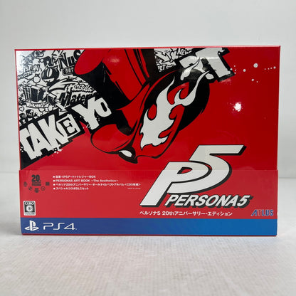 【未使用品】 未開封 PlayStation4 PS4 プレイステーション4 プレステ4 ソフト ペルソナ5 20th アニバーサリー・エディション(ETC) [CERO区分_C/ 15歳以上対象] 027-260903-mh-56-fuz 万代Net店