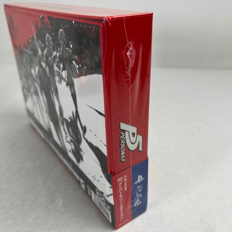 【未使用品】 未開封 PlayStation4 PS4 プレイステーション4 プレステ4 ソフト ペルソナ5 20th アニバーサリー・エディション(ETC) [CERO区分_C/ 15歳以上対象] 027-260903-mh-56-fuz 万代Net店