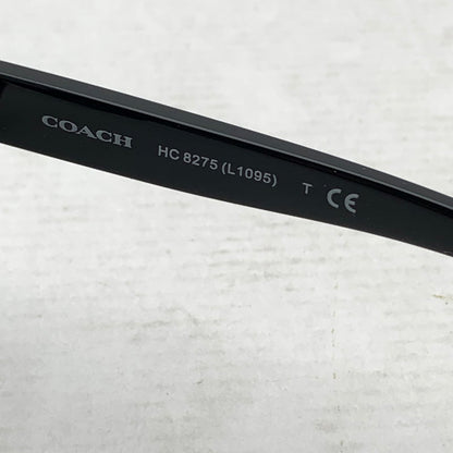 【中古品】【メンズ】 COACH コーチ HC8275(L1095) サングラス カラーBLACK クロス ケース付属　 183-260902-ky-03-fuzh 万代Net店