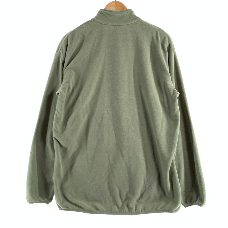 【中古品】【メンズ/レディース】 MONT-BELL モンベル 1104262 FLEECE PULL OVER ハーフジップフリースプルオーバー 144-260831-ny-03-fuzh サイズ：L カラー：グリーン 万代Net店