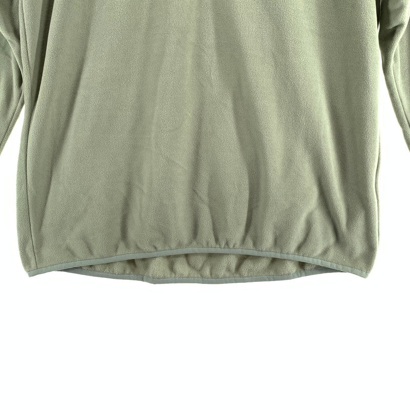【中古品】【メンズ/レディース】 MONT-BELL モンベル 1104262 FLEECE PULL OVER ハーフジップフリースプルオーバー 144-260831-ny-03-fuzh サイズ：L カラー：グリーン 万代Net店