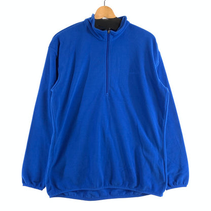【中古品】【メンズ/レディース】 MONT-BELL モンベル 1104262 FLEECE PULL OVER ハーフジップフリースプルオーバー 144-260831-ny-04-fuzh サイズ：L カラー：ブルー 万代Net店