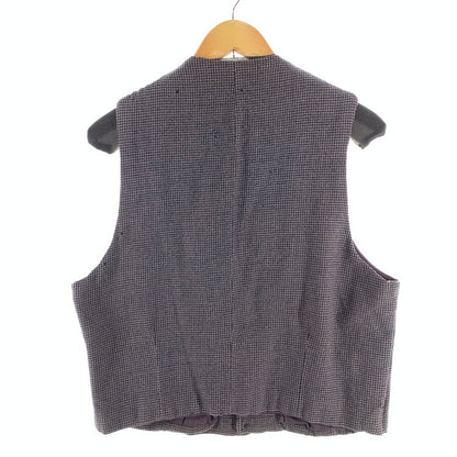 【中古品】【メンズ】 WESTERN COSTUME CO. ベスト 千鳥格子 ブランド 古着 145-260926-gm-40-fuzh サイズ：44 カラー：ブラウン 千鳥格子 万代Net店