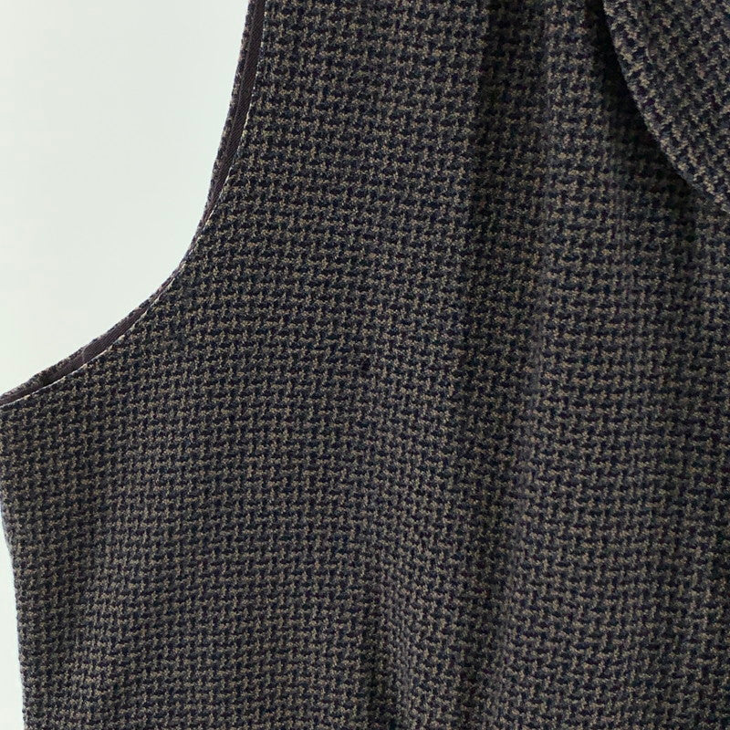 【中古品】【メンズ】 WESTERN COSTUME CO. ベスト 千鳥格子 ブランド 古着 145-260926-gm-40-fuzh サイズ：44 カラー：ブラウン 千鳥格子 万代Net店