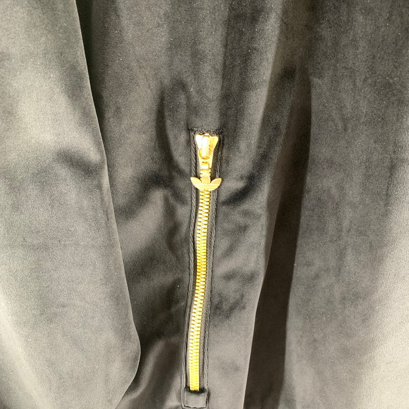 【中古品】【メンズ】 ADIDAS ORIGINALS アディダスオリジナルス H11361 OH VELOUR PULLOVER HOODIE ベロア プルオーバー フーディー パーカー BLACK SIZE:M 148-260920-io-04-fuzh カラー：ブラック 万代Net店