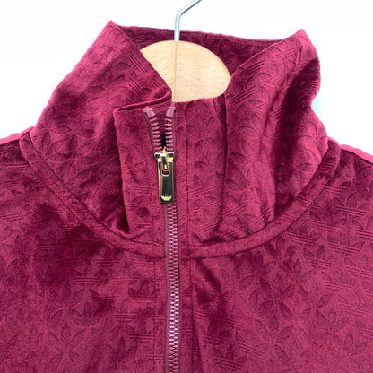 【中古品】【メンズ】 ADIDAS ORIGINALS アディダスオリジナルス IX6736 TRACK TOP ベロア トラックトップ ジャージ WINE XLサイズ 148-260831-io-03-fuzh カラー：ワイン 万代Net店