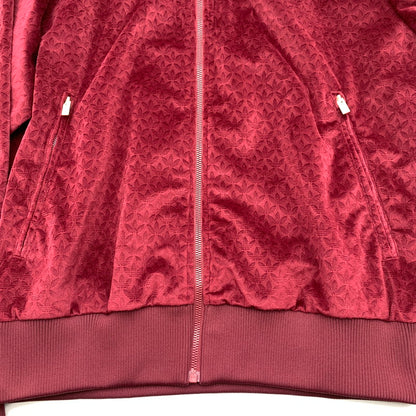 【中古品】【メンズ】 ADIDAS ORIGINALS アディダスオリジナルス IX6736 TRACK TOP ベロア トラックトップ ジャージ WINE XLサイズ 148-260831-io-03-fuzh カラー：ワイン 万代Net店