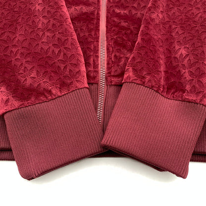【中古品】【メンズ】 ADIDAS ORIGINALS アディダスオリジナルス IX6736 TRACK TOP ベロア トラックトップ ジャージ WINE XLサイズ 148-260831-io-03-fuzh カラー：ワイン 万代Net店