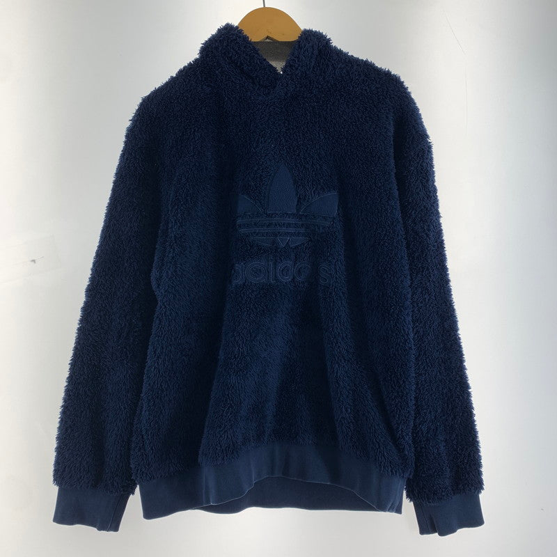 【中古品】【メンズ】 ADIDAS アディダス DH7078 BOA PARKA ボアパーカー NAVY SIZE:S PULLOVER プルオーバー ※使用感有 148-260920-io-01-fuzh カラー：ネイビー 万代Net店