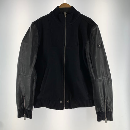 【中古品】【メンズ】 DIESEL ディーゼル S.C TR750018 スタジャン BLACK 異素材切替 XLサイズ アウター 上着 141-260831-io-10-fuzh カラー：ブラック 万代Net店