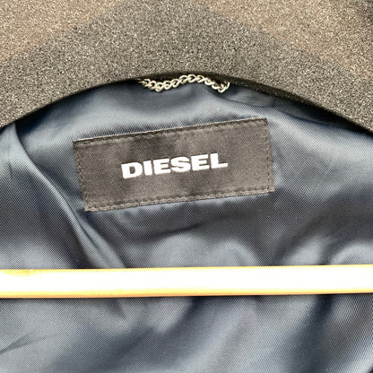 【中古品】【メンズ】 DIESEL ディーゼル S.C TR750018 スタジャン BLACK 異素材切替 XLサイズ アウター 上着 141-260831-io-10-fuzh カラー：ブラック 万代Net店