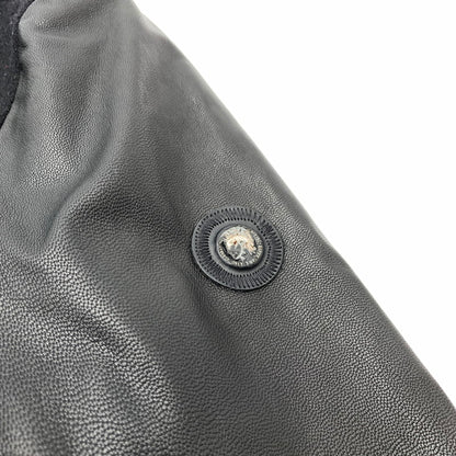 【中古品】【メンズ】 DIESEL ディーゼル S.C TR750018 スタジャン BLACK 異素材切替 XLサイズ アウター 上着 141-260831-io-10-fuzh カラー：ブラック 万代Net店