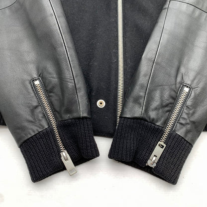 【中古品】【メンズ】 DIESEL ディーゼル S.C TR750018 スタジャン BLACK 異素材切替 XLサイズ アウター 上着 141-260831-io-10-fuzh カラー：ブラック 万代Net店