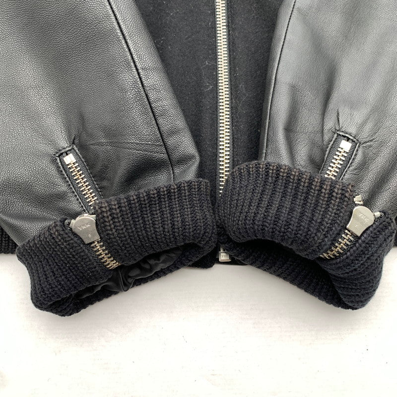 【中古品】【メンズ】 DIESEL ディーゼル S.C TR750018 スタジャン BLACK 異素材切替 XLサイズ アウター 上着 141-260831-io-10-fuzh カラー：ブラック 万代Net店