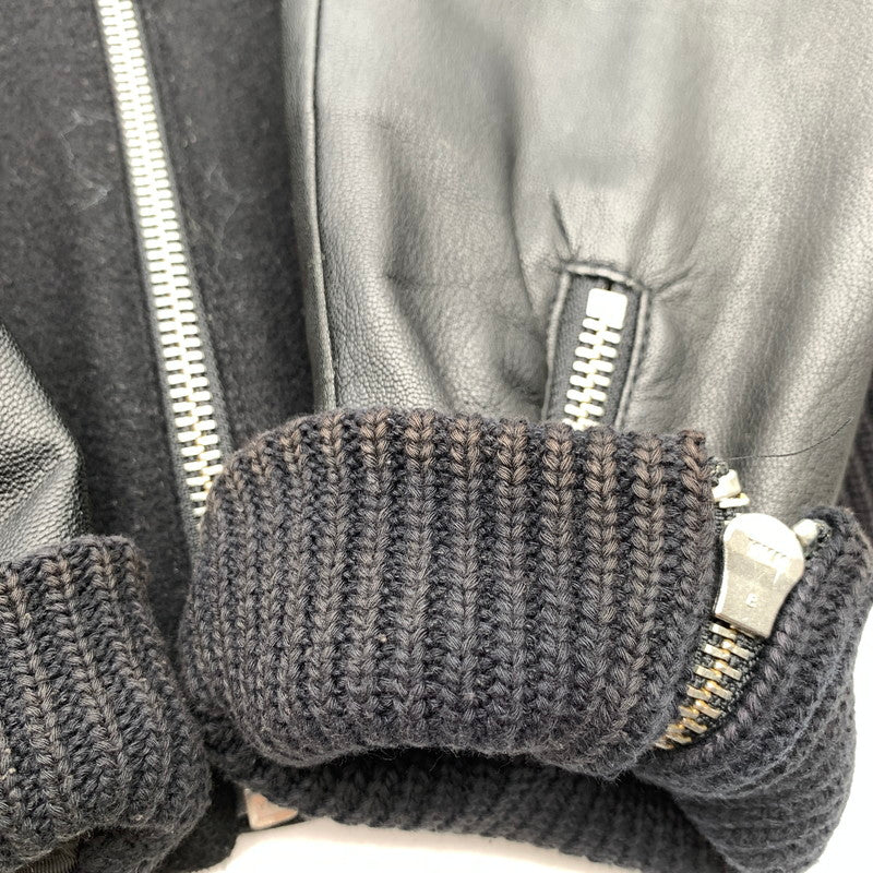 【中古品】【メンズ】 DIESEL ディーゼル S.C TR750018 スタジャン BLACK 異素材切替 XLサイズ アウター 上着 141-260831-io-10-fuzh カラー：ブラック 万代Net店