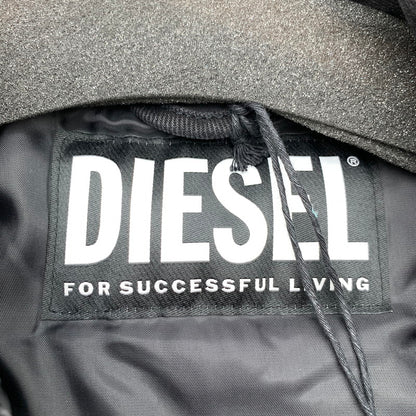 【中古品】【メンズ】 DIESEL ディーゼル 00SY7U D-SHYLA デニム切替 中綿ジャケット BLACK Lサイズ 異素材切替 タグ付き ※白いスレあり 141-260831-io-09-fuzh カラー：ブラック 万代Net店