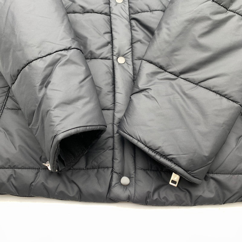 【中古品】【メンズ】 DIESEL ディーゼル 00SY7U D-SHYLA デニム切替 中綿ジャケット BLACK Lサイズ 異素材切替 タグ付き ※白いスレあり 141-260831-io-09-fuzh カラー：ブラック 万代Net店