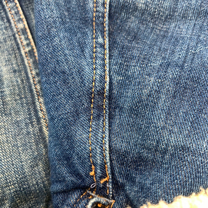【中古品】【メンズ】 DIESEL ディーゼル BT.01859 デニムボアジャケット D.BLUE Lサイズ USED加工 ※使用感あり 141-260831-io-04-fuzh 万代Net店