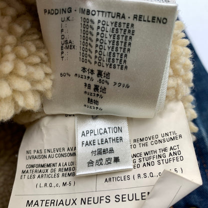 【中古品】【メンズ】 DIESEL ディーゼル BT.01859 デニムボアジャケット D.BLUE Lサイズ USED加工 ※使用感あり 141-260831-io-04-fuzh 万代Net店