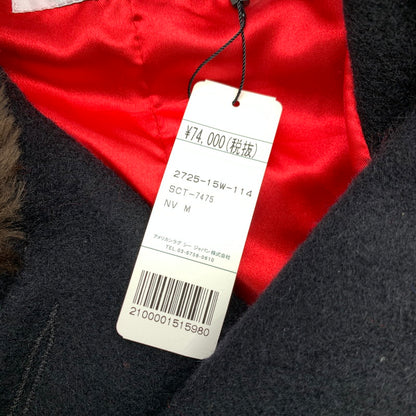 【中古品】【メンズ】 SCHOTT ショット AMERICAN RAG CIE アメリカンラグシー 別注ボアPコート ピーコート 上着 アウター NAVY Mサイズ タグ付き 145-260831-io-05-fuzh カラー：ネイビー 万代Net店