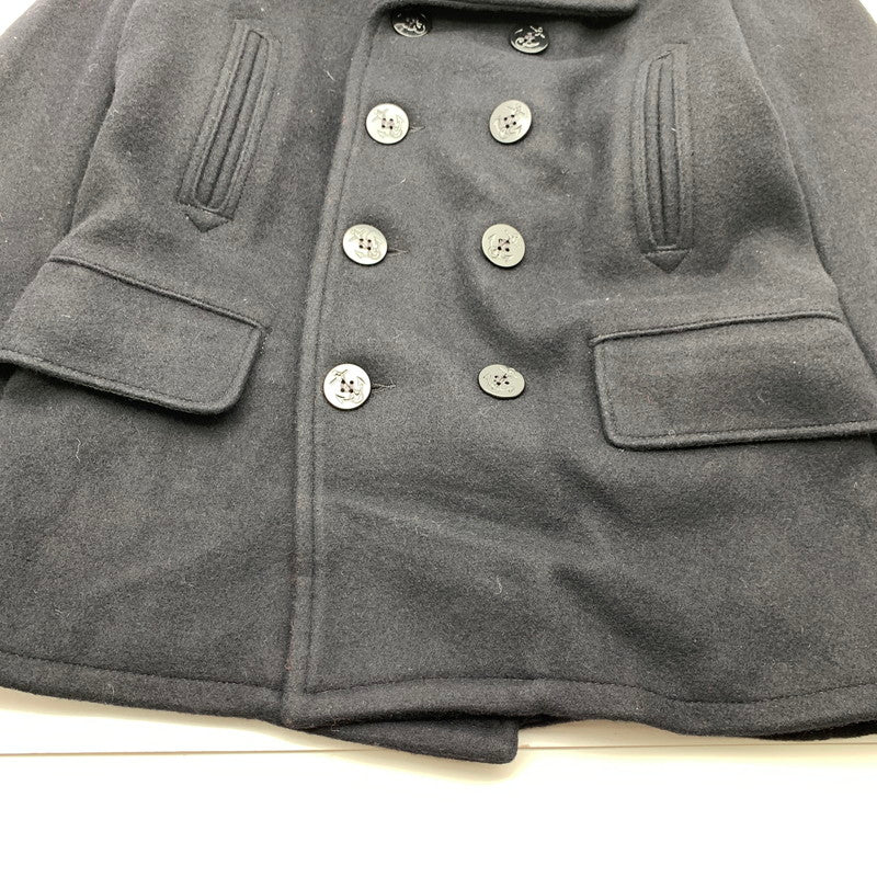 【中古品】【メンズ】 SCHOTT ショット AMERICAN RAG CIE アメリカンラグシー 別注ボアPコート ピーコート 上着 アウター NAVY Mサイズ タグ付き 145-260831-io-05-fuzh カラー：ネイビー 万代Net店