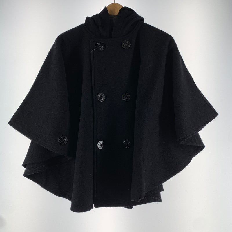 【中古品】【メンズ】 SCHOTT ショット ウールポンチョ ウール ポンチョ アウター 上着 BLACK Mサイズ 145-260831-io-06-fuzh カラー：ブラック 万代Net店