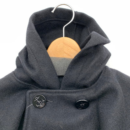 【中古品】【メンズ】 SCHOTT ショット ウールポンチョ ウール ポンチョ アウター 上着 BLACK Mサイズ 145-260831-io-06-fuzh カラー：ブラック 万代Net店