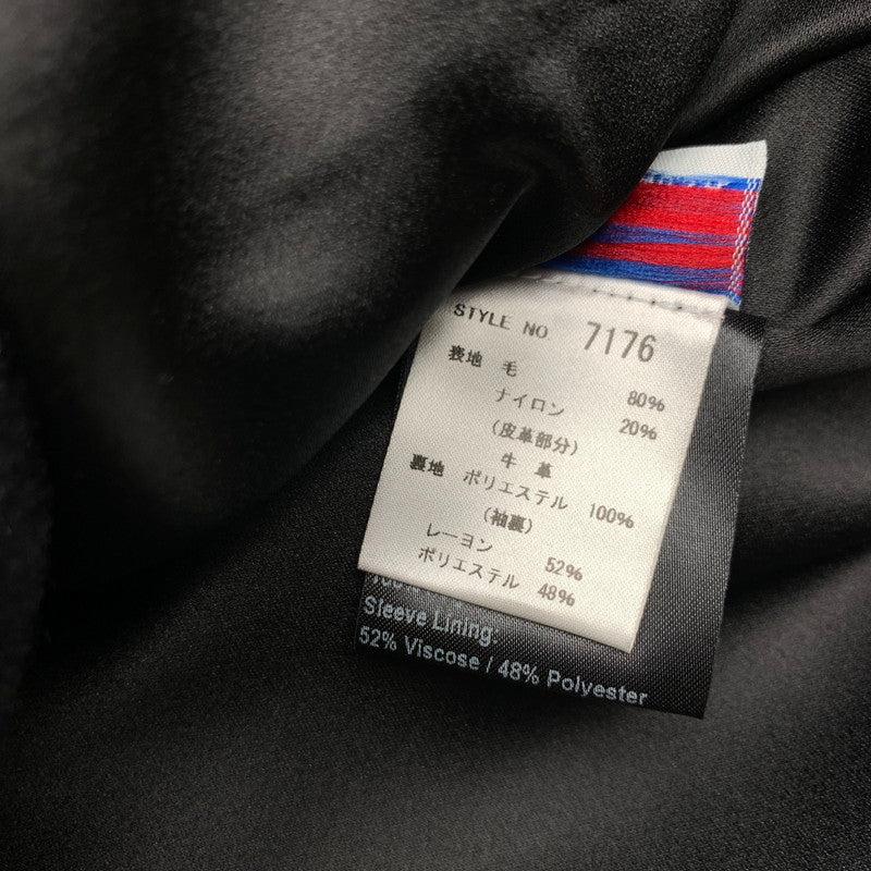 【中古品】【メンズ】 SCHOTT ショット 7176 CPOジャケット BLACK 38サイズ アウター 上着 タグ付き 145-260831-io-07-fuzh カラー：ブラック 万代Net店