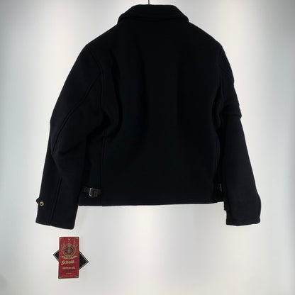 【中古品】【メンズ】 SCHOTT ショット 7176 CPOジャケット BLACK 38サイズ アウター 上着 タグ付き 145-260831-io-07-fuzh カラー：ブラック 万代Net店