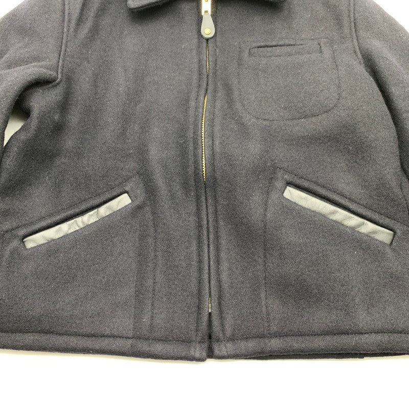 【中古品】【メンズ】 SCHOTT ショット 7176 CPOジャケット BLACK 38サイズ アウター 上着 タグ付き 145-260831-io-07-fuzh カラー：ブラック 万代Net店