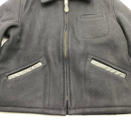 【中古品】【メンズ】 SCHOTT ショット 7176 CPOジャケット BLACK 38サイズ アウター 上着 タグ付き 145-260831-io-07-fuzh カラー：ブラック 万代Net店