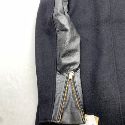 【中古品】【メンズ】 SCHOTT ショット 24KARATS Pコート NAVY 34サイズ ピーコート 上着 アウター タグ付き 145-260831-io-02-fuzh カラー：ネイビー 万代Net店