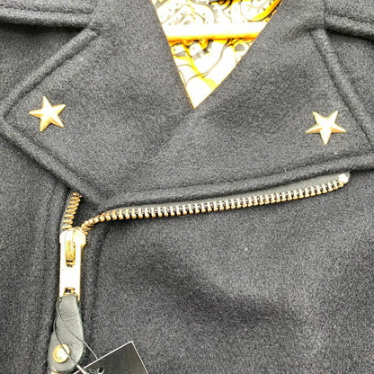 【中古品】【メンズ】 SCHOTT ショット 24KARATS Pコート NAVY 34サイズ ピーコート 上着 アウター タグ付き 145-260831-io-02-fuzh カラー：ネイビー 万代Net店