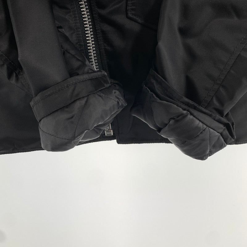 【中古品】【メンズ】 SCHOTT ショット ナイロンライダースジャケット ダブルライダース 145-260831-ny-10-fuzh サイズ：L カラー：ブラック 万代Net店