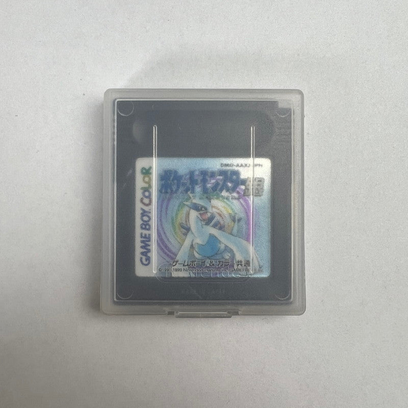 【中古美品】 GAME BOY COLOR GBC ゲームボーイカラー ソフト ポケットモンスター 銀 023-260903-mh-60-fuz 万代Net店