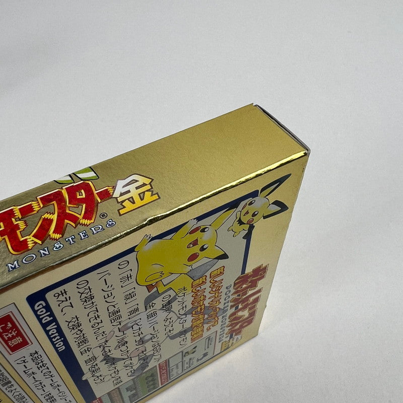 【中古美品】 GAME BOY COLOR GBC ゲームボーイカラー ソフト ポケットモンスター 金 023-260903-mh-59-fuzh 万代Net店