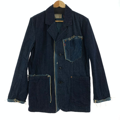 【中古品】【メンズ】 LEVI’S REDLOOP 70717 再構築ジャケット 145-260930-ny-02-fuzh サイズ：M カラー：インディゴ 万代Net店