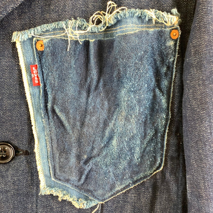 【中古品】【メンズ】 LEVI’S REDLOOP 70717 再構築ジャケット 145-260930-ny-02-fuzh サイズ：M カラー：インディゴ 万代Net店