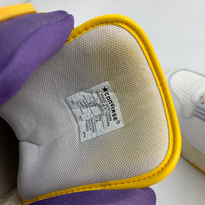 【中古品】【メンズ】 CONVERSE コンバース 34200270 ERX-400 ハイカット スニーカー 靴 162-260928-mh-14-fuzh サイズ：27.5cm カラー：白・紫・黄色 万代Net店