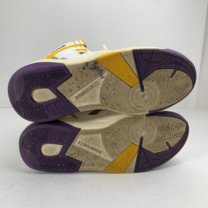 【中古品】【メンズ】 CONVERSE コンバース 34200270 ERX-400 ハイカット スニーカー 靴 162-260928-mh-14-fuzh サイズ：27.5cm カラー：白・紫・黄色 万代Net店