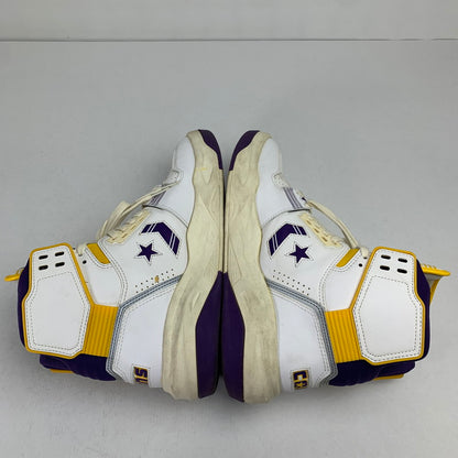 【中古品】【メンズ】 CONVERSE コンバース 34200270 ERX-400 ハイカット スニーカー 靴 162-260928-mh-14-fuzh サイズ：27.5cm カラー：白・紫・黄色 万代Net店