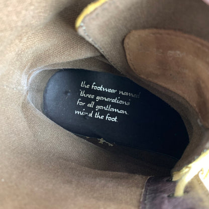 【中古品】【メンズ】 THREE GENERATIONS BOOTS スリージェネレーションズ ブーツ 靴 ブラウン キャメル 41サイズ ※キズ・ソール減り・使用感あり 165-260903-io-03-fuzh カラー：ブラウンキャメル 万代Net店