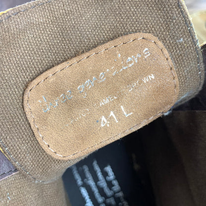 【中古品】【メンズ】 THREE GENERATIONS BOOTS スリージェネレーションズ ブーツ 靴 ブラウン キャメル 41サイズ ※キズ・ソール減り・使用感あり 165-260903-io-03-fuzh カラー：ブラウンキャメル 万代Net店