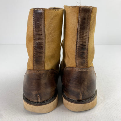 【中古品】【メンズ】 THREE GENERATIONS BOOTS スリージェネレーションズ ブーツ 靴 ブラウン キャメル 41サイズ ※キズ・ソール減り・使用感あり 165-260903-io-03-fuzh カラー：ブラウンキャメル 万代Net店