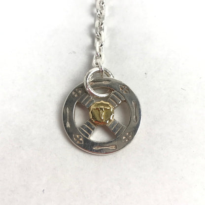 【中古品】【メンズ】 TADY&KING タディ＆キング イーグルフック GP付 ホイール アクセサリー シルバー925 Ｋ18 192-260903-mh-07-fuzh カラー：シルバー 万代Net店